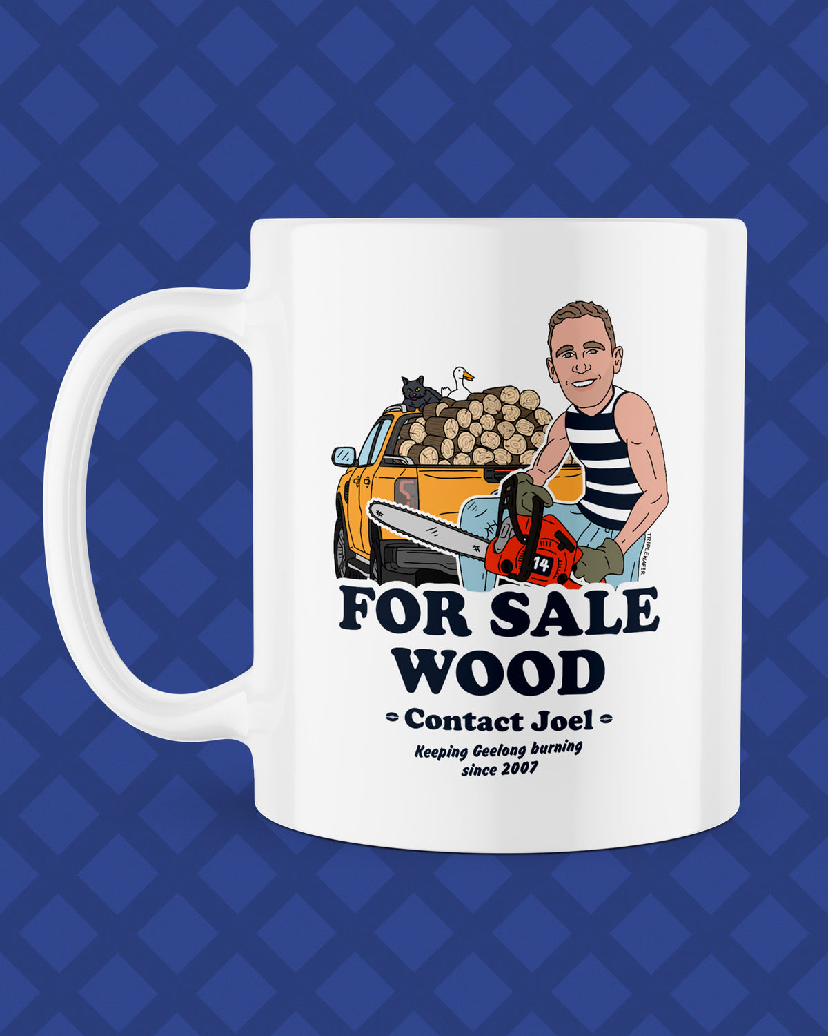 SELL WOOD MUG