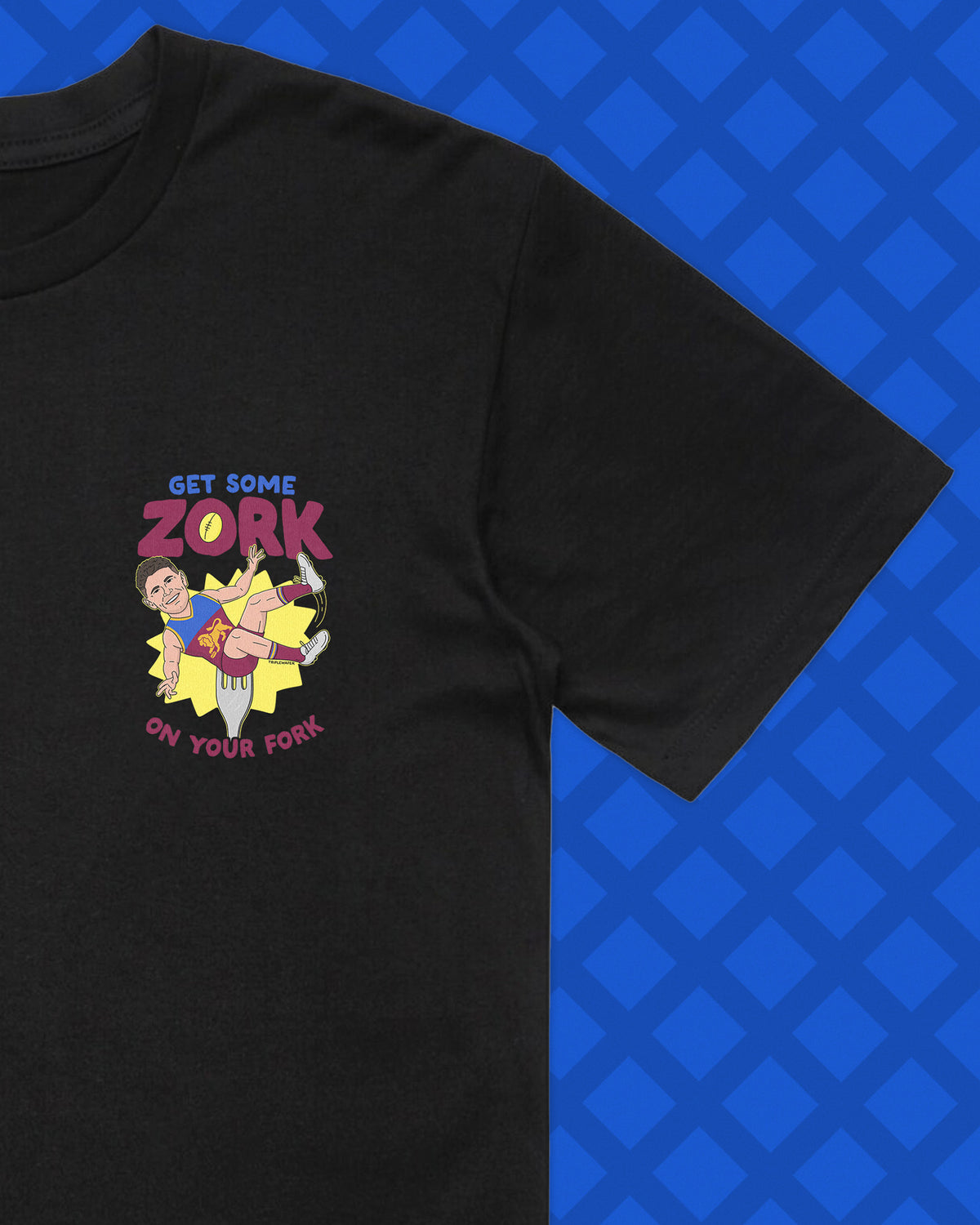 ZORK ON YOUR FORK TEE